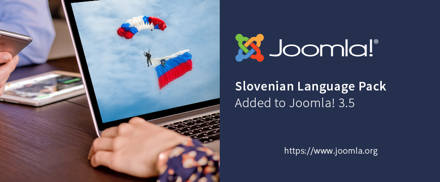 Slovenščina uradni jezik za Joomla!